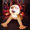 4FT Halloween Inflatable Outdoor Zombie Baby Blow Up Yard Decoration with LED Lights Built-in for Holiday/Party/Yard/Garden